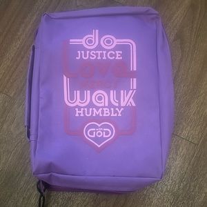 Bible cover case cover in purple